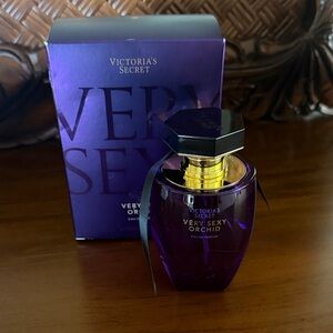 Victoria's Secret Purple and Gold Very Sexy Orchid Perfume 3.4oz